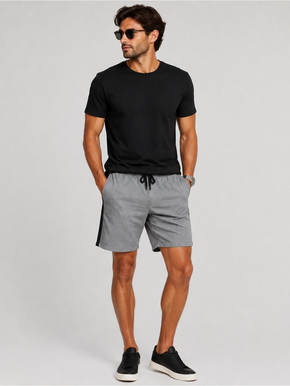 Valor Collective Men’s Grey/BlackShort Medium